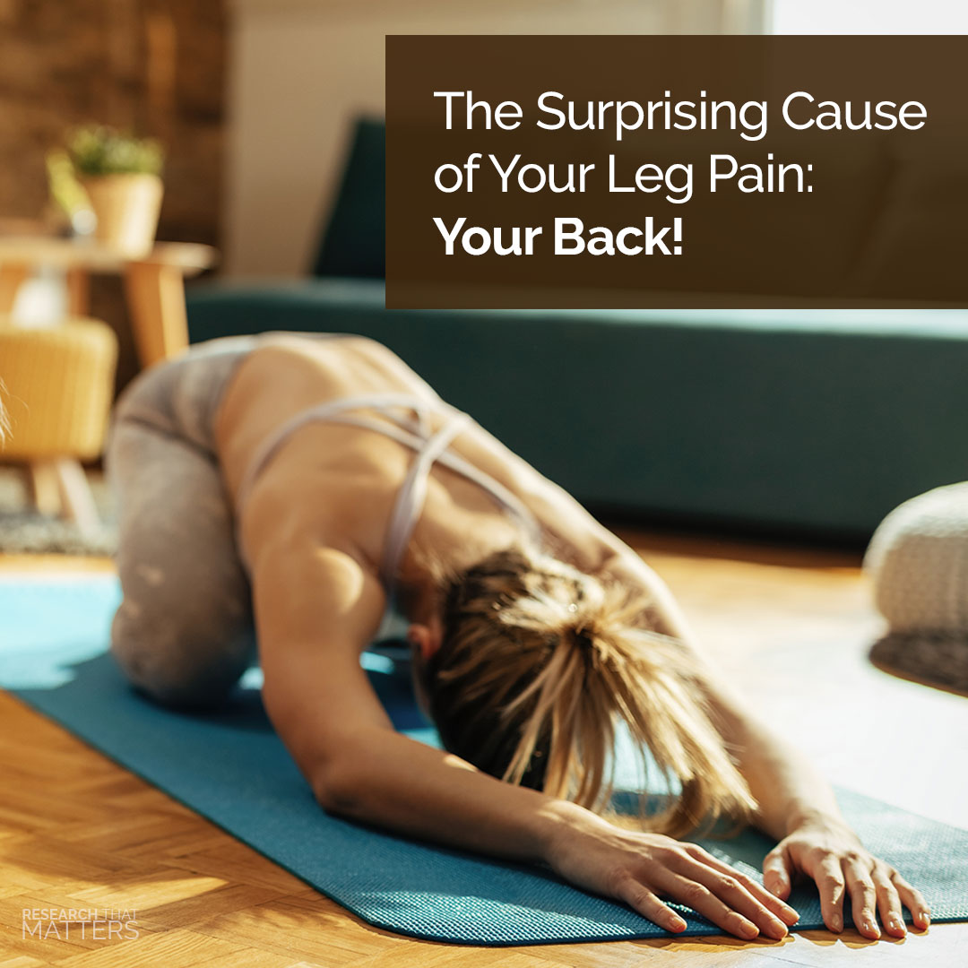 Read more about the article The Surprising Cause of Your Leg Pain: Your Back!